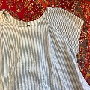 Free people striped tunic top